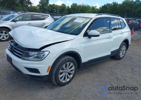 2019 Volkswagen Tiguan 2.0T S z USA, uszkodzony, nr VIN 3VV0B7AXXKM059315